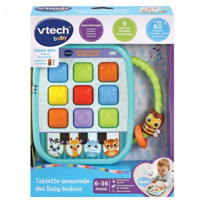Vtech Baby : Tablette sensorielle des Baby loulous