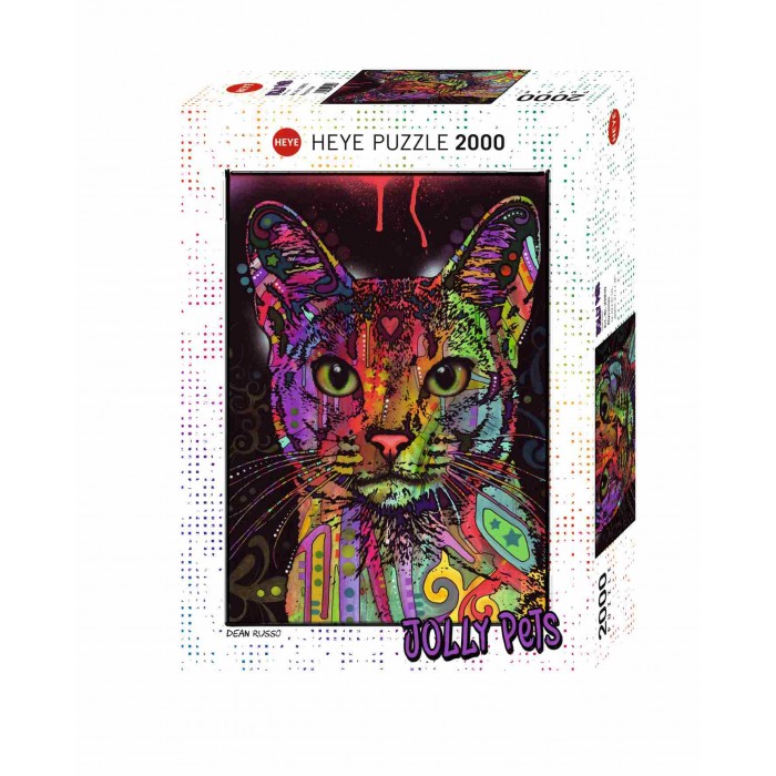 Casse-tête : Abyssinian (D. Russo - Jolly Pets Collection) - 2000 pcs - Heye