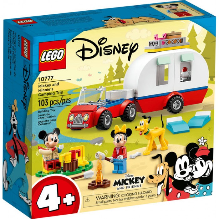 LEGO Disney: Voyage en camping de Mickey Mouse et Minnie Mouse - 103 pcs