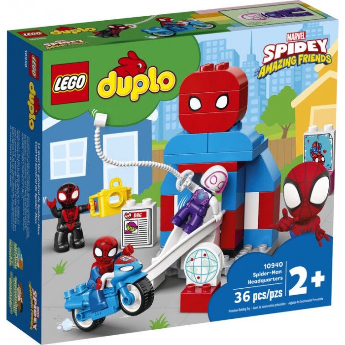 LEGO Duplo: Le QG de Spider-Man - 36 pcs