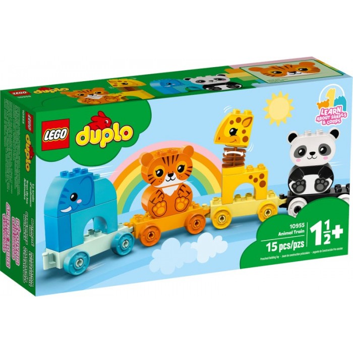 LEGO Duplo : Le train des animaux - 15 pcs 