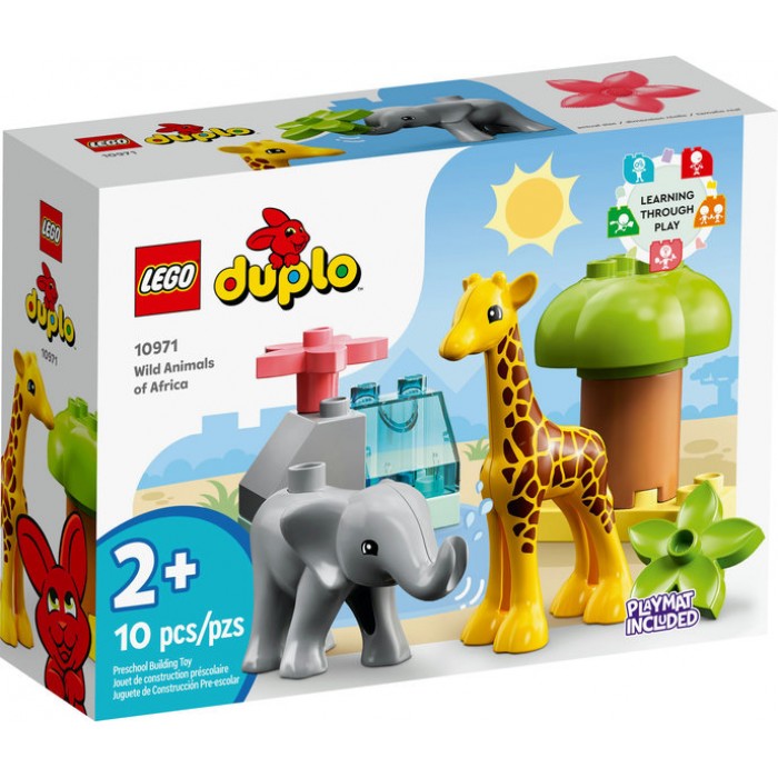 LEGO Duplo : Les animaux sauvages d’Afrique - 10 pcs 