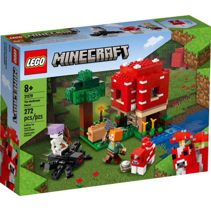 LEGO Minecraft : La maison champignon - 272 pcs 