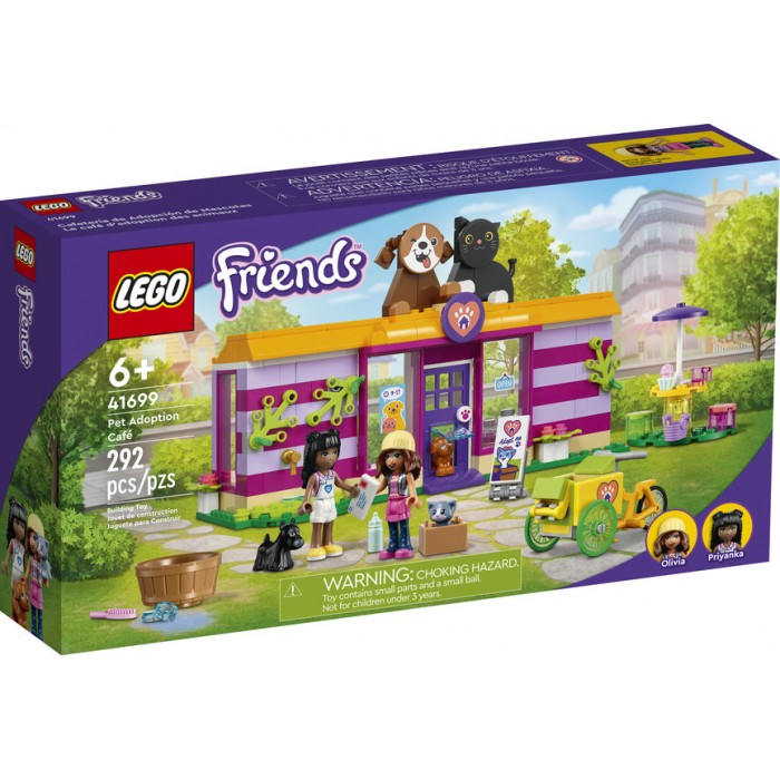 LEGO Friends : Le café d’adoption des animaux - 292 pcs