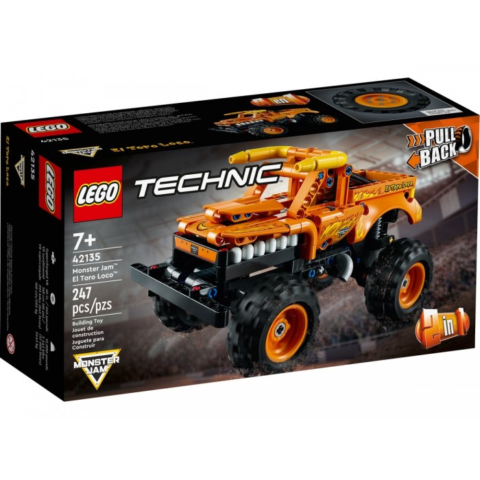 LEGO Technic: Monster Jam™ El Toro Loco™ 2 en 1 - 247 pcs 