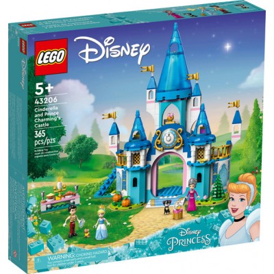 LEGO Disney: Le château de Cendrillon et du Prince charmant - 365 pcs