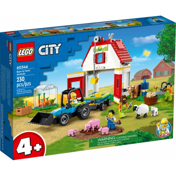 LEGO City : La grange et les animaux de la ferme - 230 pcs