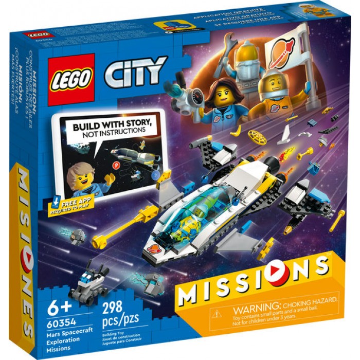 LEGO City : Les missions d’exploration spatiale sur Mars - 298  pcs
