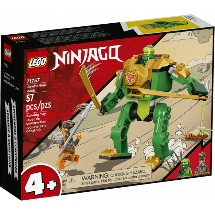 LEGO Ninjago: Le robot ninja de Lloyd - 57 pcs