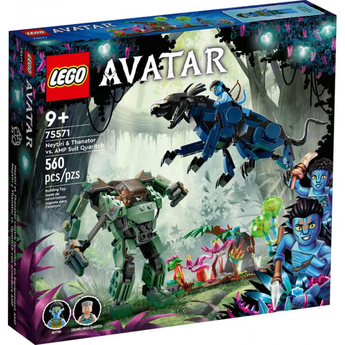 LEGO Avatar : Neytiri et Thanator contre Quaritch en équipement AMP - 560 pcs
