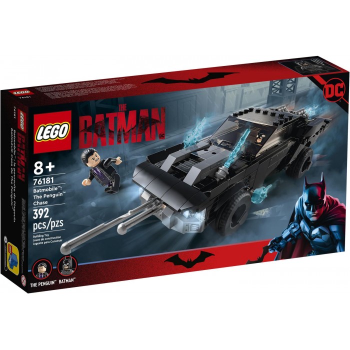 LEGO The Batman : Batmobile - La poursuite du Pingouin - 392 pcs