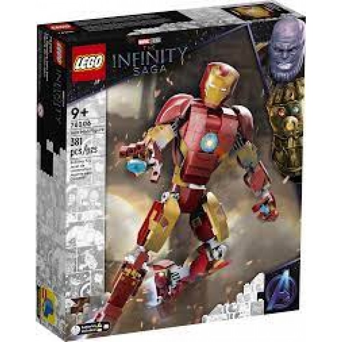 LEGO Marvel : L’armure articulée d’Iron Man - 381 pcs