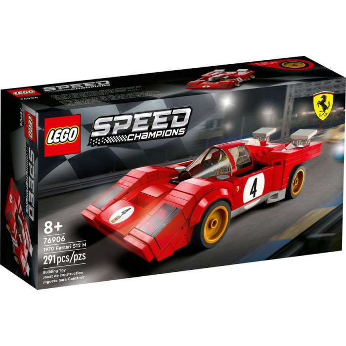 LEGO Speed Champions: 1970 Ferrari 512 M - 291 pcs 
