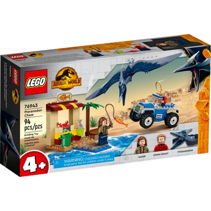 LEGO Jurassic World: La poursuite du Ptéranodon - 94 pcs