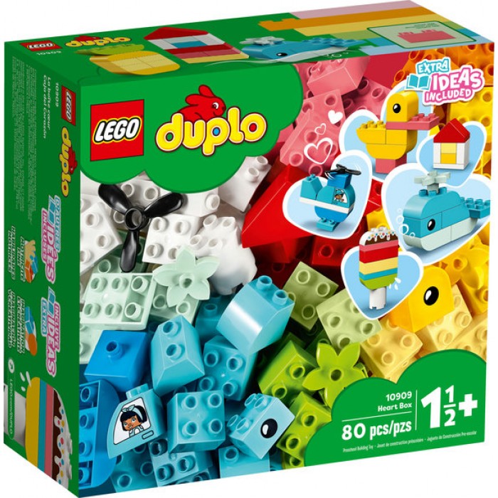 LEGO Duplo : La boîte cœur - 80 pcs 