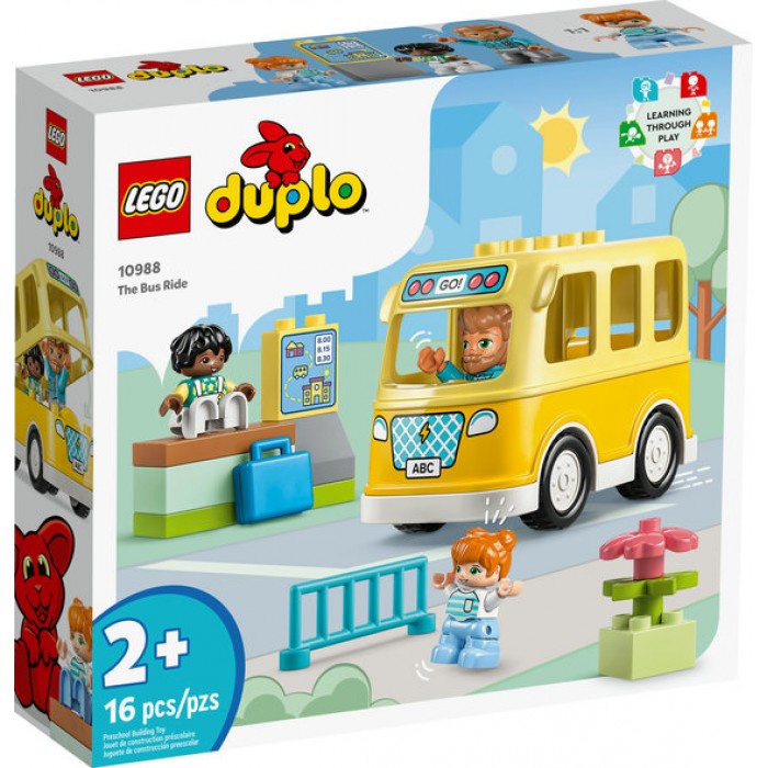 LEGO Duplo : La promenade en bus - 16 pcs 