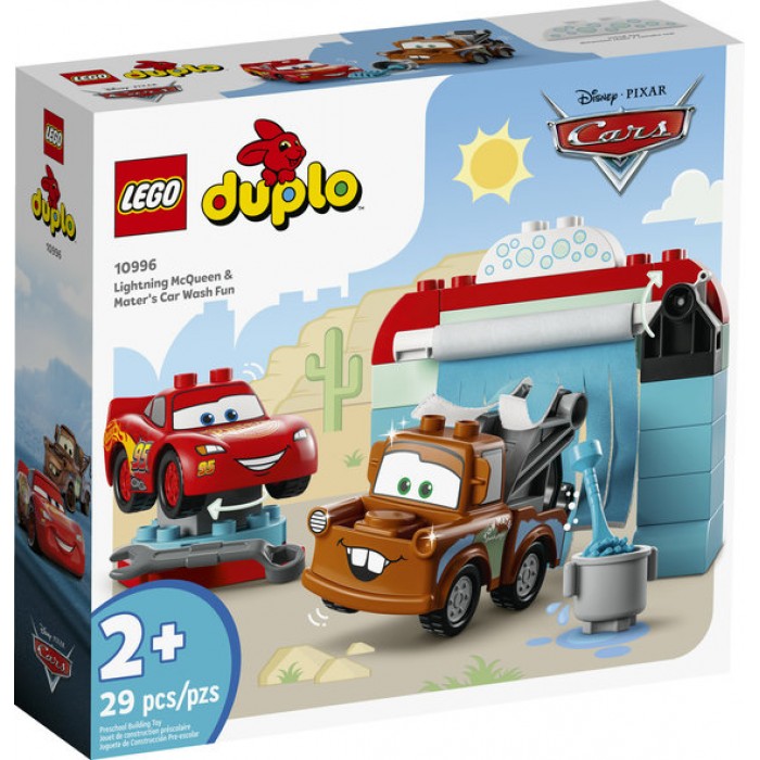LEGO Duplo : Le lave-auto amusant de Flash McQueen et Mater - 29 pcs 