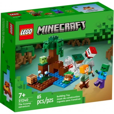 LEGO Minecraft : L’aventure des marais - 65 pcs 