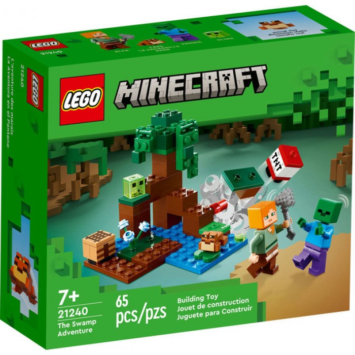 LEGO Minecraft : L’aventure des marais - 65 pcs 