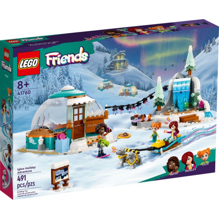 LEGO Friends : Les vacances en igloo - 491 pcs 