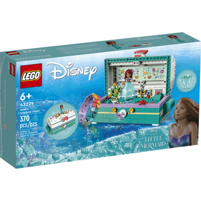 LEGO Disney: Le coffre au trésor d’Ariel - 370 pcs