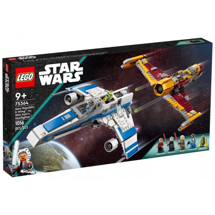 LEGO Star Wars : E-Wing™ de la Nouvelle République vs le chasseur de Shin Hati - 1056 pcs
