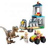 LEGO Jurassic World: L'évasion du vélociraptor (Collection Jurassic Park 30e anniversaire) - 137 pcs