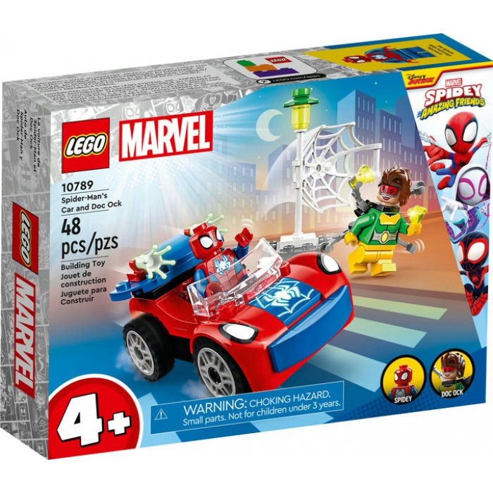 LEGO Marvel : La voiture de Spider-Man et Doc Ock - 48 pcs 