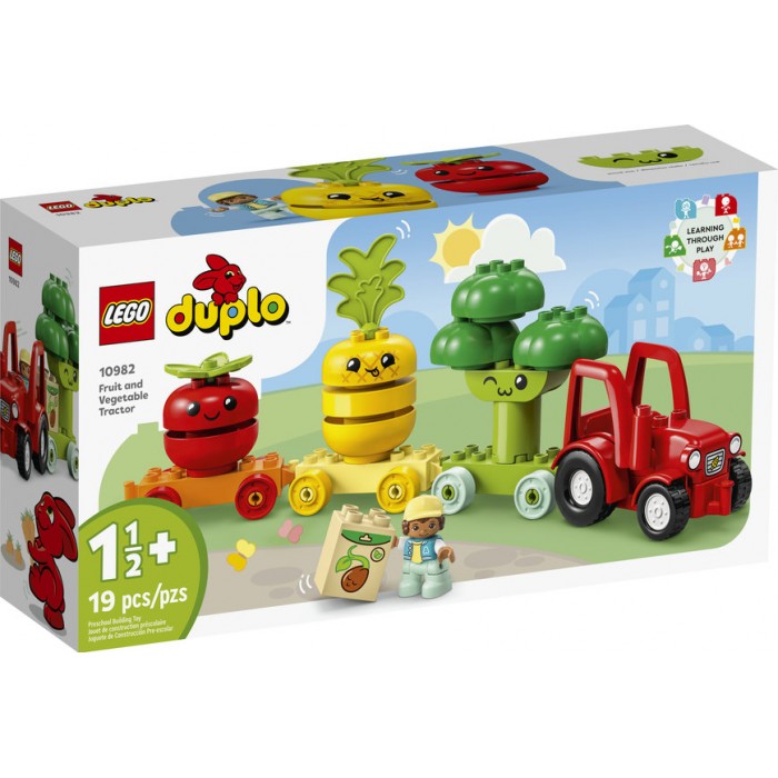LEGO Duplo : Le tracteur à fruits et légumes - 19 pcs 