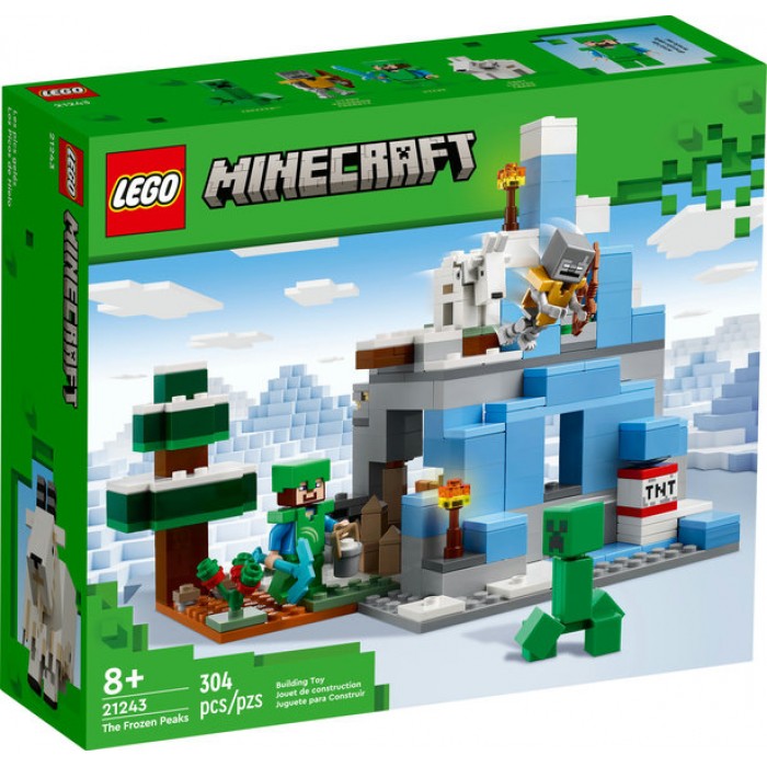 LEGO Minecraft : Les pics gelés - 304 pcs