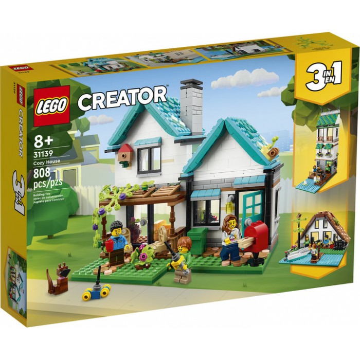 LEGO Creator : La maison accueillante 3-en-1 - 808 pcs 