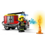 LEGO City : La caserne et le camion de pompiers - 153 pcs