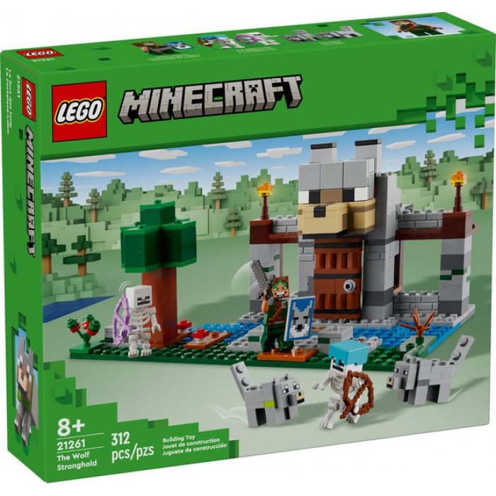 LEGO Minecraft : Le fort des loup - 312 pcs