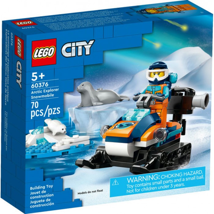 LEGO City : La motoneige d’exploration arctique - 70 pcs