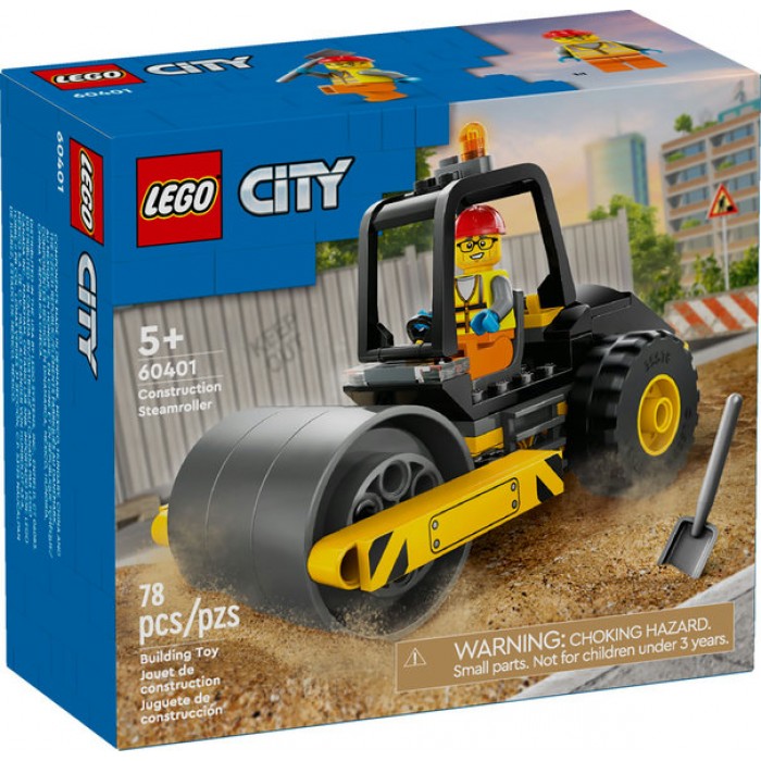 LEGO City : Le rouleau compresseur de construction - 78 pcs