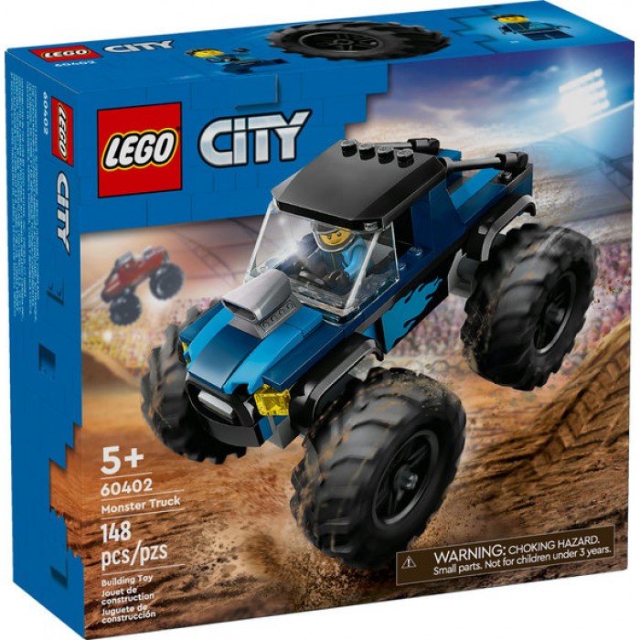 LEGO City : Le camion monstre bleu - 148 pcs