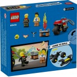 LEGO City : La motocyclette de sauvetage des pompiers- 57 pcs