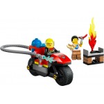 LEGO City : La motocyclette de sauvetage des pompiers- 57 pcs
