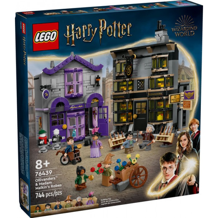 LEGO Harry Potter : Ollivander et Madame Guipure, prêt-à-porter - 744 pcs