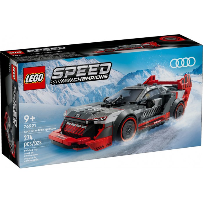 LEGO Speed Champions : La voiture de course Audi S1 e-tron quattro - 274 pcs