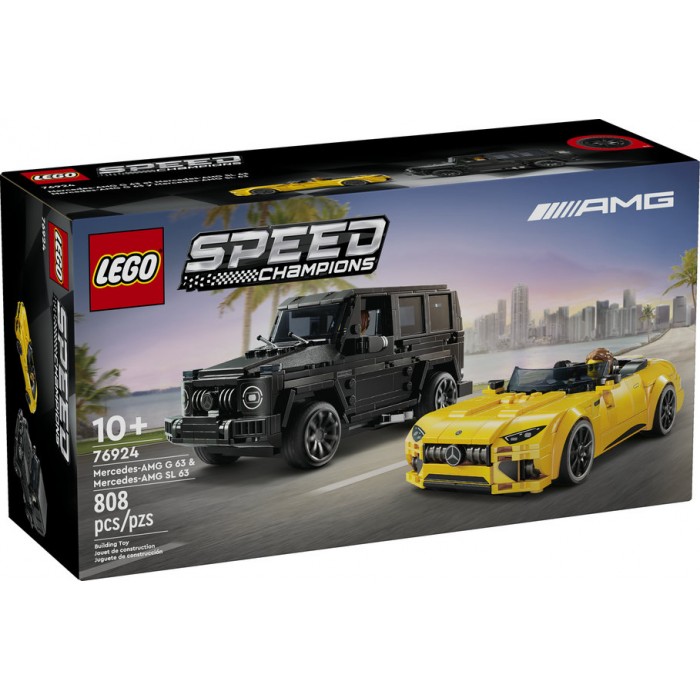 LEGO Speed Champions : Mercedes-AMG G 63 et Mercedes-AMG SL 63 - 808 pcs