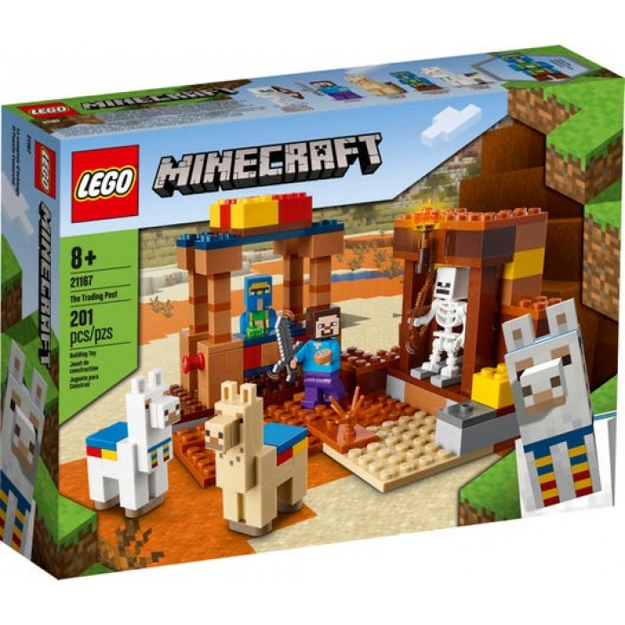 LEGO Minecraft : Le comptoir d'échange - 201 pcs 