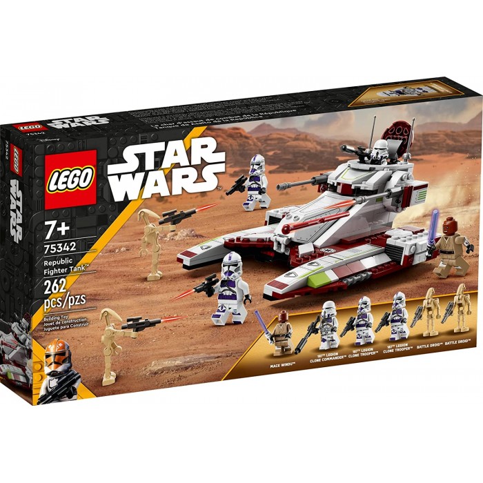 LEGO Star Wars : Le char d’assaut de combat de la République - 262 pcs