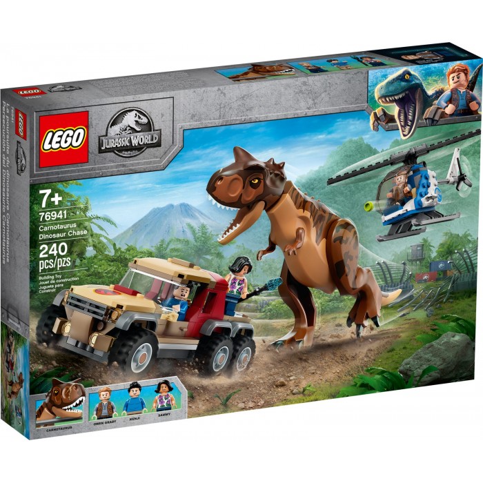 LEGO Jurassic World : La chasse du Carnotaurus - 240 pcs