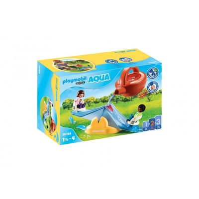 Playmobil 1.2.3. : Aqua - Balançoire aquatique avec arrosoir *