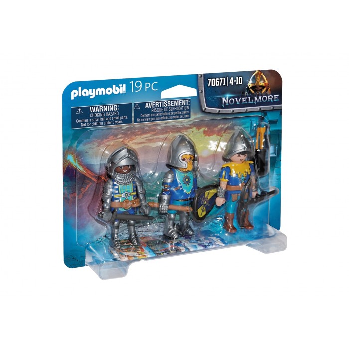 Playmobil : Novelmore - 3 Chevaliers Novelmore