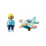 Playmobil : 1.2.3. - Avion