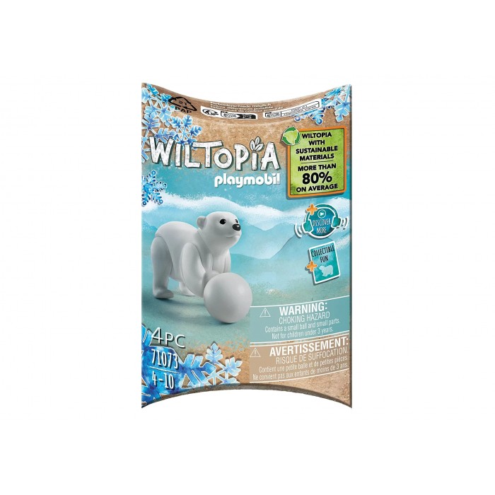 Playmobil : Wiltopia - Bébé Ours polaire