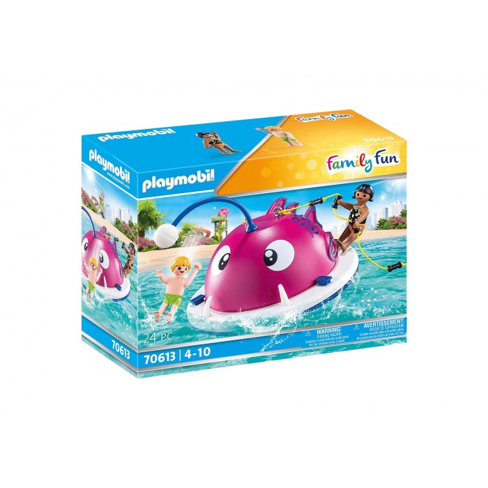 Aire de jeu aquatique est un jouet Playmobil de la collection Family Fun pour les enfants de 4 ans et plus - Franc Jeu Repentigny