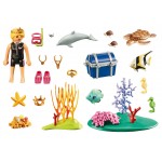 Playmobil Family Fun : Plongeuse sous-marine *